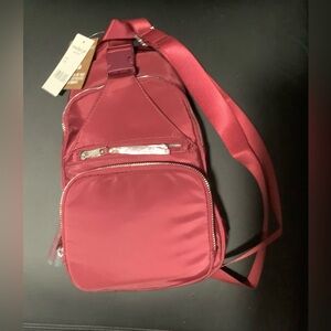 Madden Girl Stylish Red Sling Bag NWT